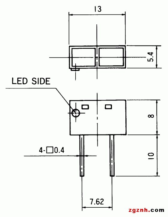 光電傳感器（光學(xué)傳感器）OM-2414尺寸規(guī)格