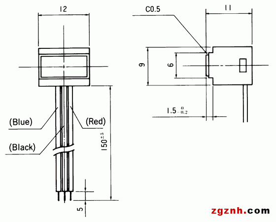 光電傳感器（光學傳感器）OM-5013尺寸規(guī)格