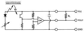 光電傳感器（光學傳感器）原理電路