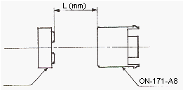 光電傳感器（光學(xué)傳感器）ON-171-A8 板子厚度: t=1mm 