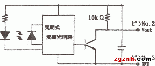 光電傳感器（光學傳感器）OH-118-A5連接圖