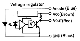 光電傳感器（光學(xué)傳感器）OJ-3001原理電路