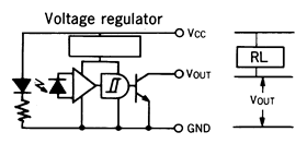 光電傳感器（光學傳感器）OJ-5205原理電路