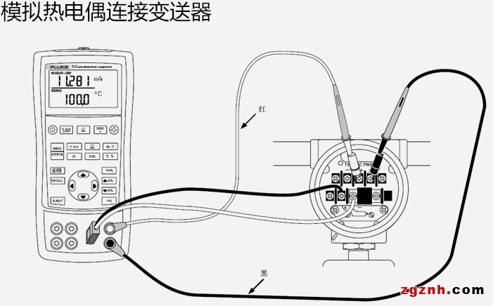 模擬熱電偶鏈接變送器